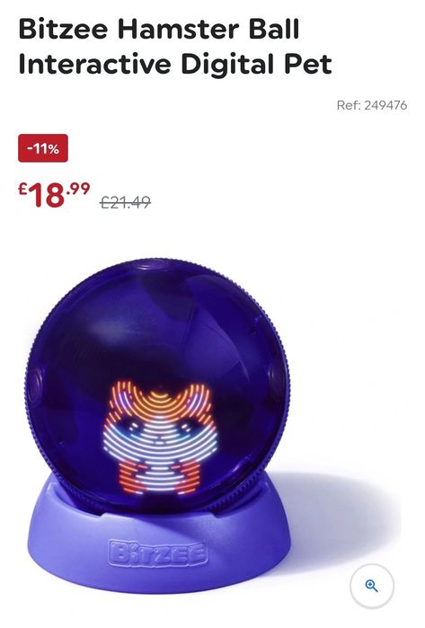 Оригінальна іграшка-улюбленець Bitzee Hamster Ball від Spin Master.
