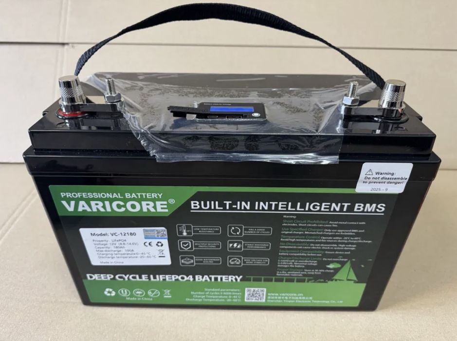 12v180Ah акамулятор LifePo4 до дбж та інвертора Без передоплат!