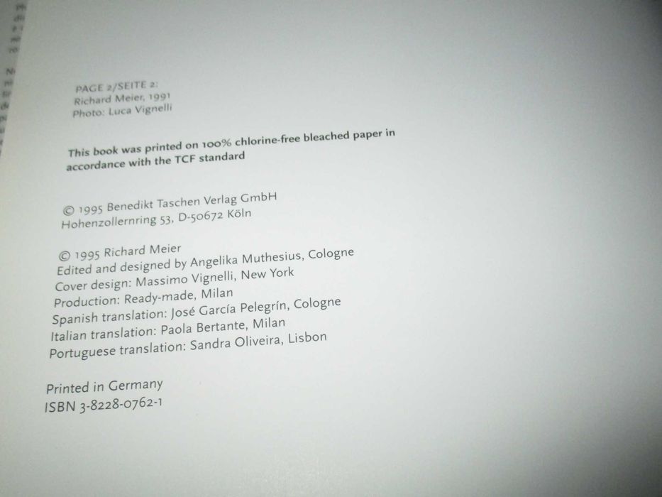 Livro Richard Meier Philip Jodidio Taschen