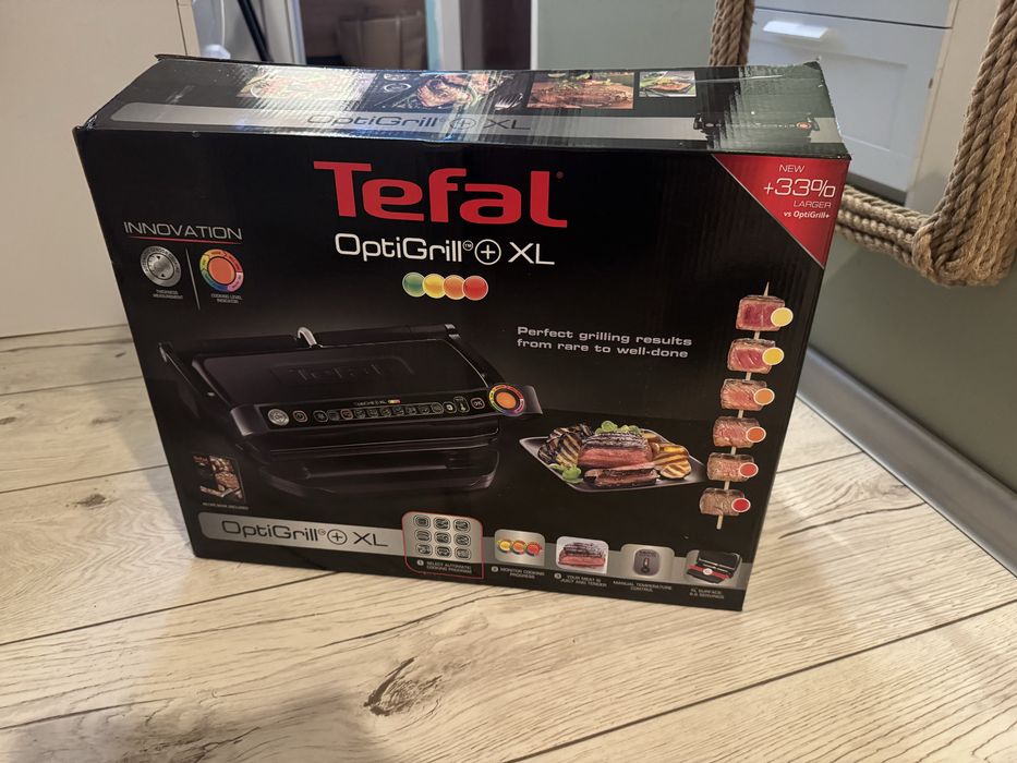 Grill elektryczny TEFAL z automatycznymi programami