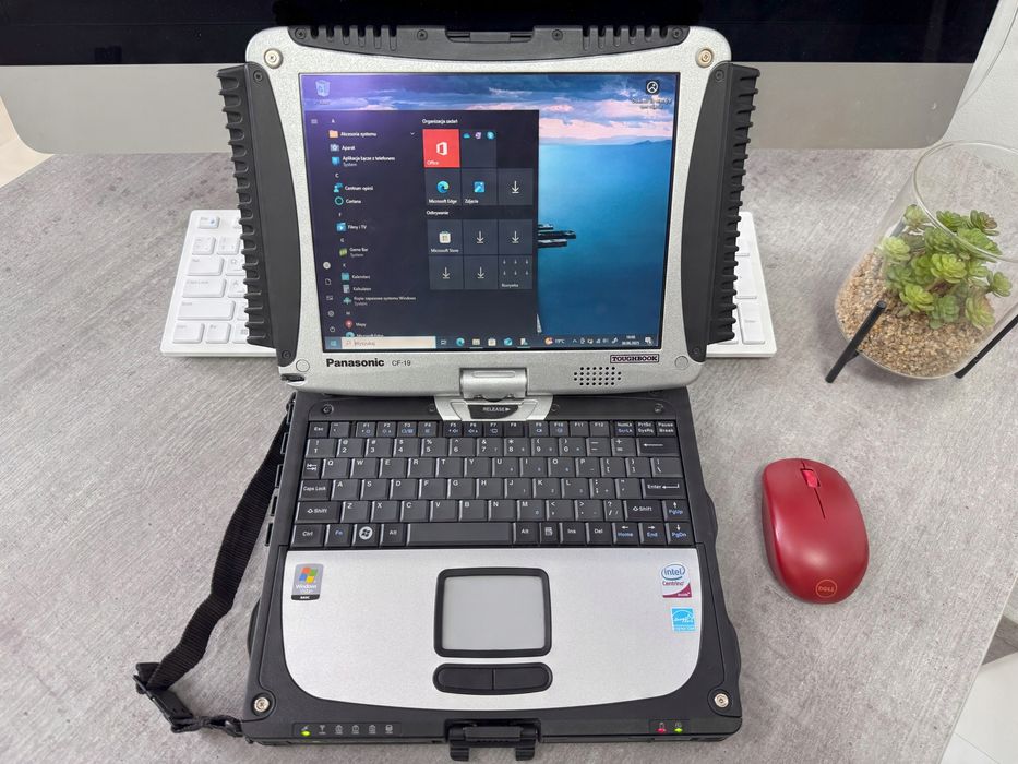 Pancerny Panasonic ToughBook CF-19 i5 8GB 256SSD - do Warsztatu
