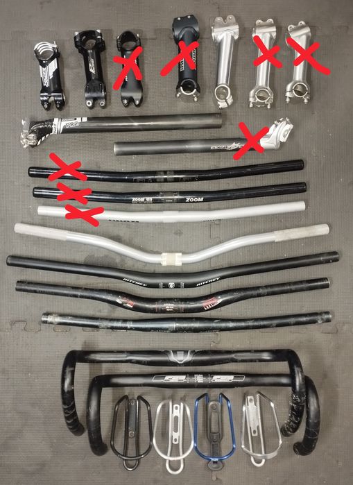 SKOTCH’s Bikes Garage... Peças, pecinhas e um monte de parafusos!!!