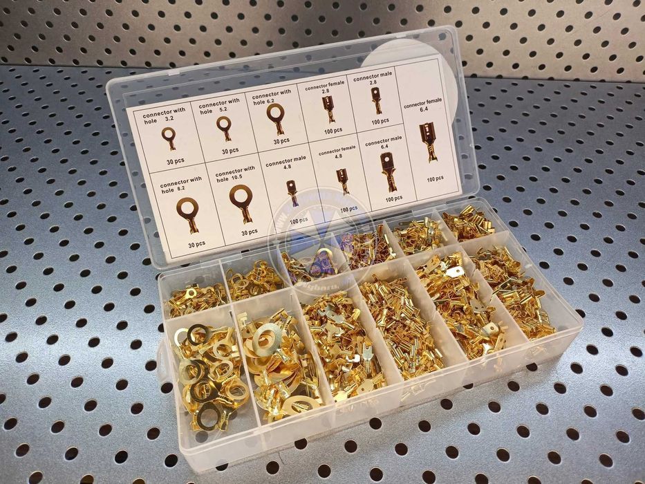 Zestaw konektorów samochodowych kablowych 750szt konektory samochodowe