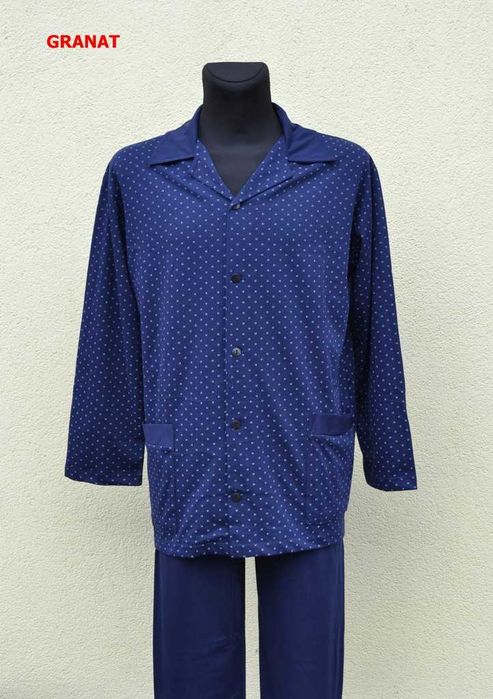 Piżama rozpinana męska roz. 176 L