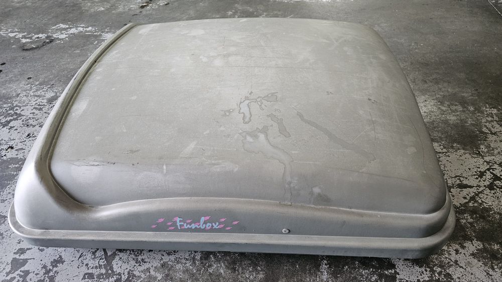 Mala de viagem usada