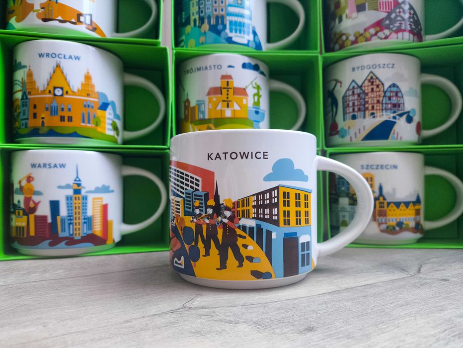 Kubek Starbucks Katowice 414ml You Are Here YAH Mug