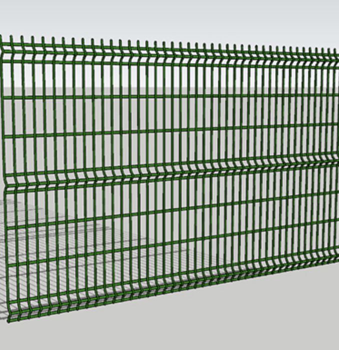 Секційна огорожа зелена ,графіт