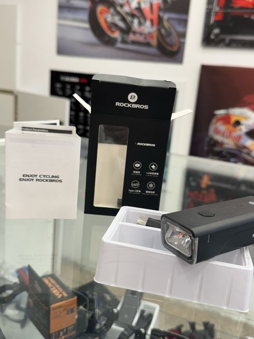 Luz frontal Rockbros nova a estrear,