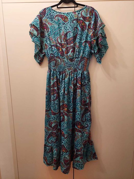 Vestido Indiano Azul