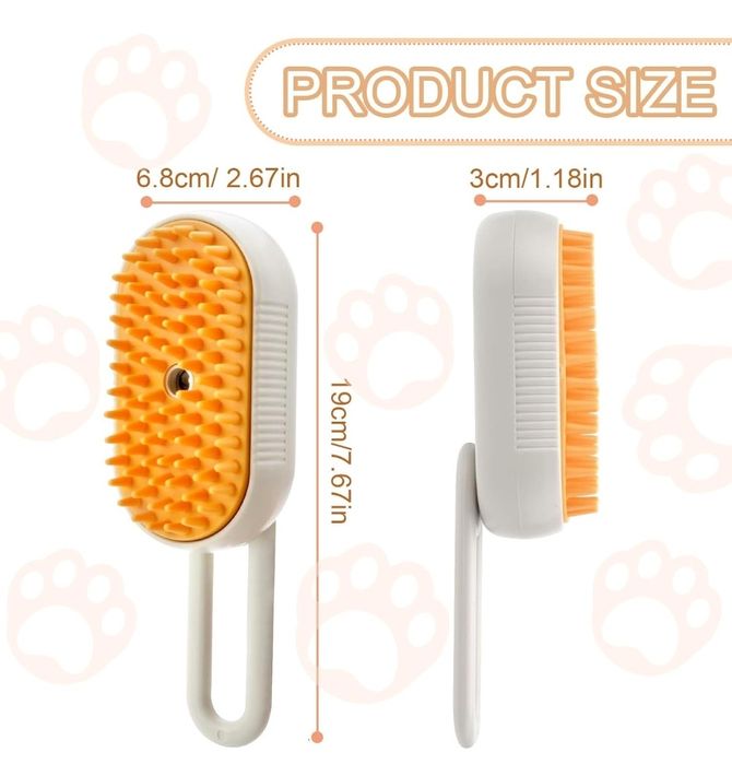 Escova a vapor para cães e gatos(novas) envio grátis e a cobrança