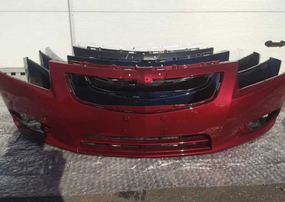 Бампер Chevrolet Cruze новий у колір POLCAR TM Варшава шевроле КРУЗ
