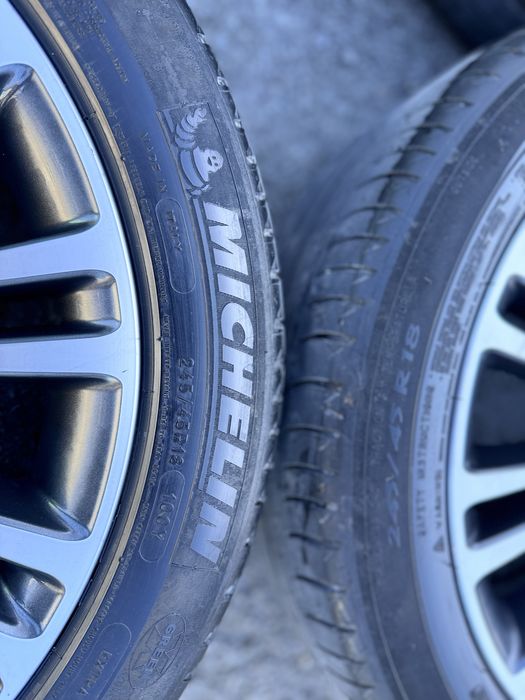 Диски 5×112 + резина michelin 245/45/r18+ датчики тиску BMW стиль 634