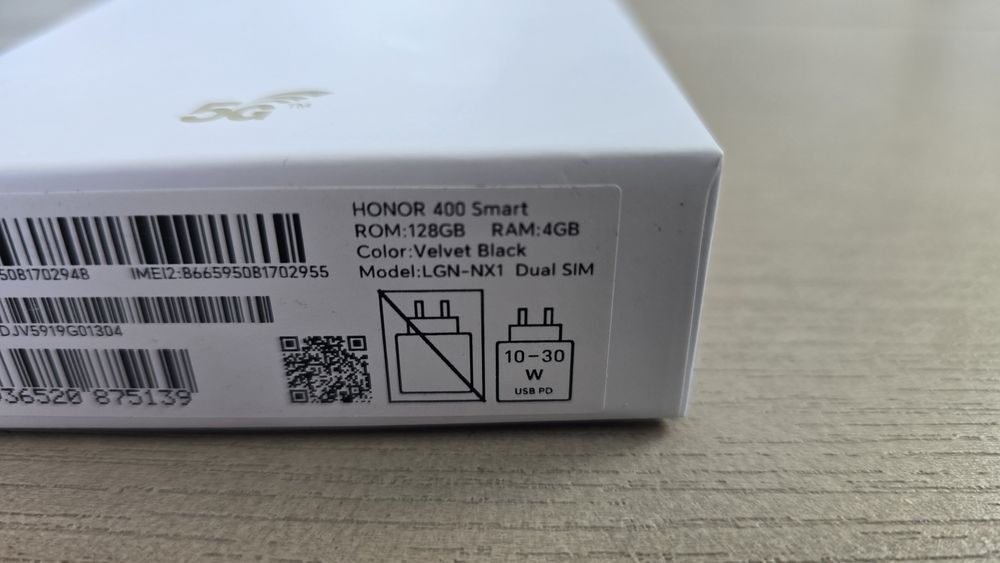 Honor 400 SMART  128 GB 4 GB RAM