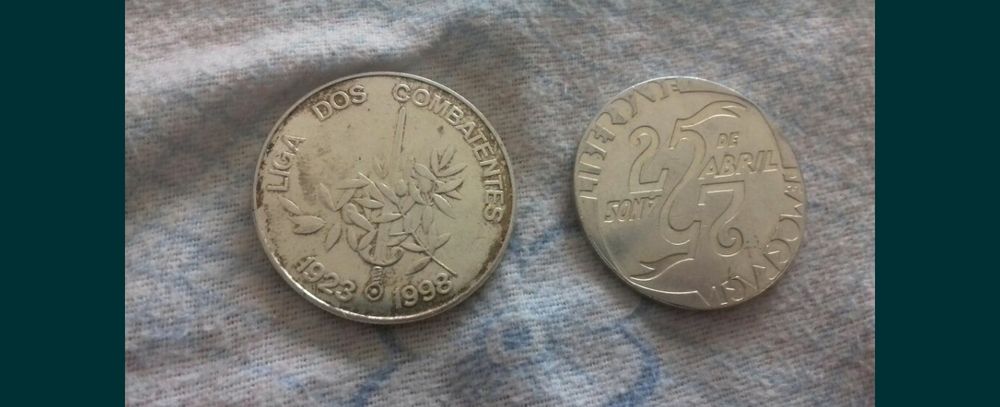 Moedas Escudo comemorativas