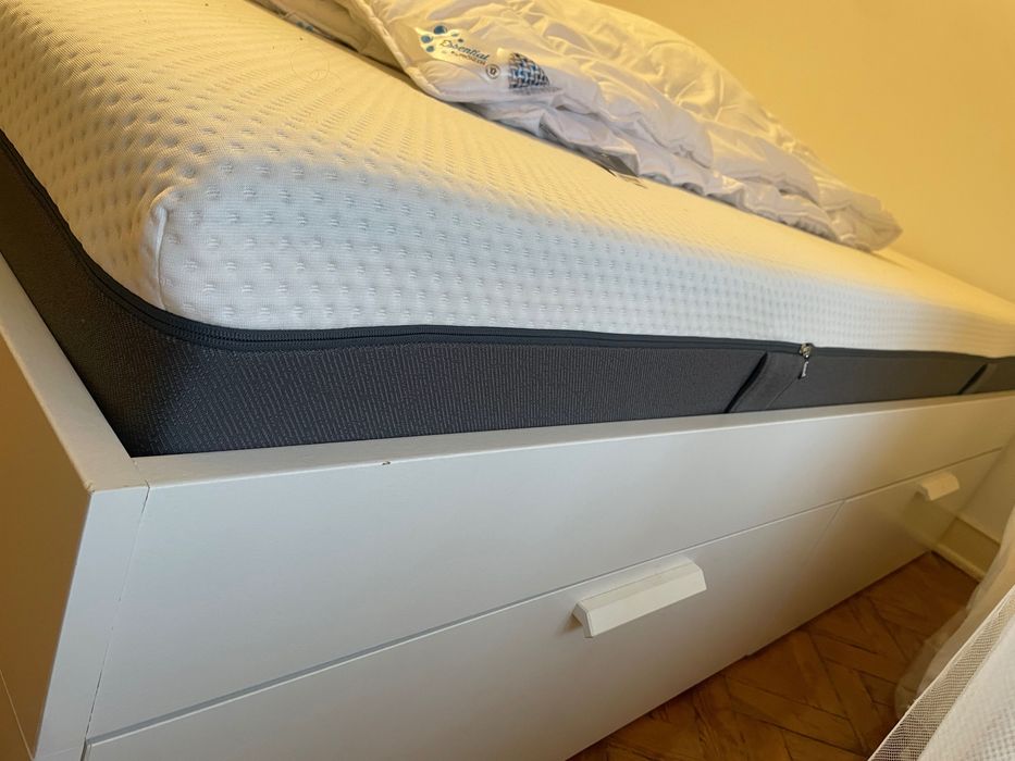 Cama c/ arrumação BRIMNES IKEA