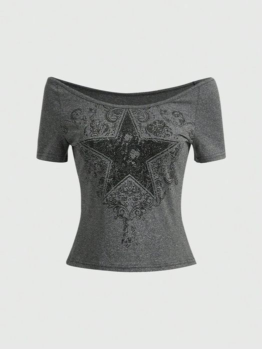 готичний топ зірка вінтажний punk grunge emo alt goth dollskill гранж альт нефор demonia new rock sk8 rap opium harajuku downtown 2000s y2k coquette