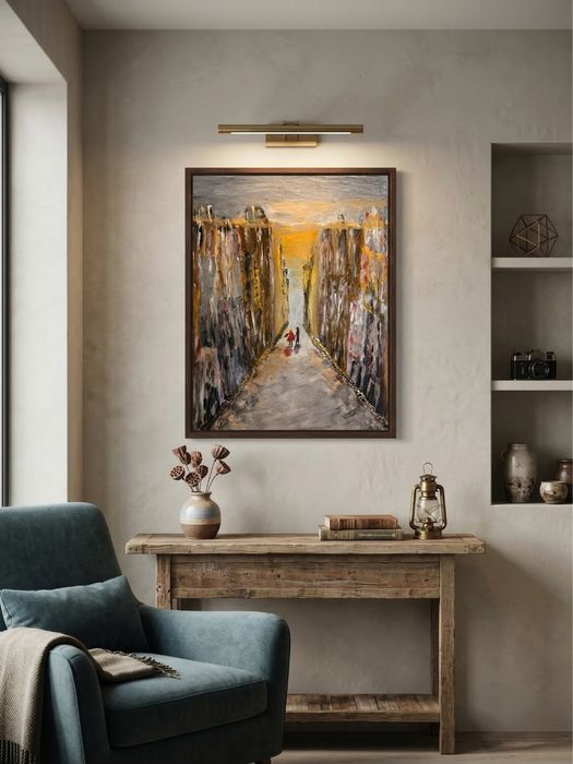 Quadro pintado a Mão 50x70 sem moldura!