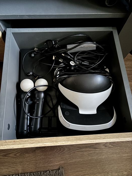 PlayStation VR + Move + Камера + адаптер для PS5