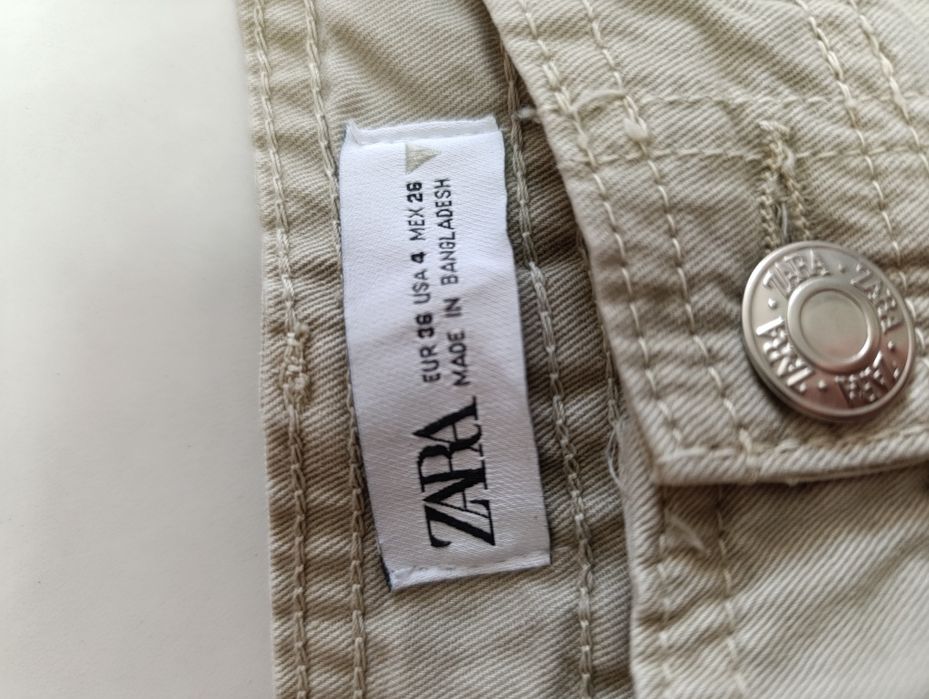 Жіночі карго штани zara