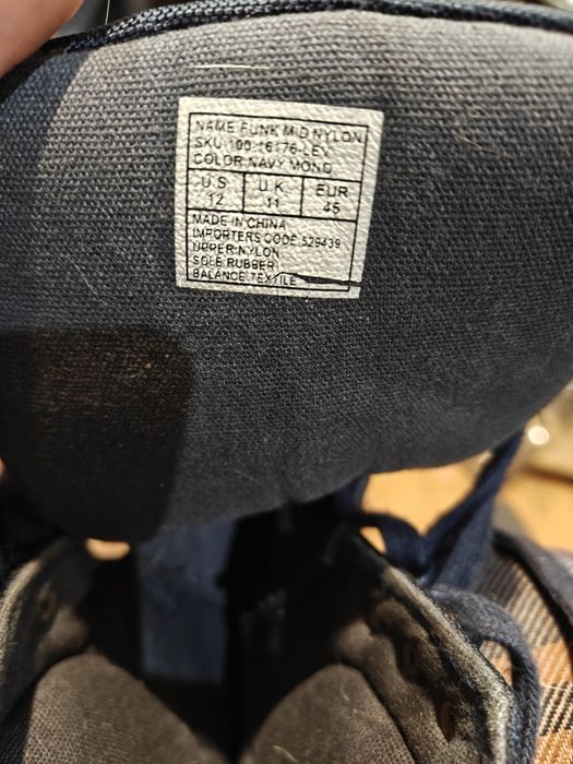 Чоловічі черевики Levis