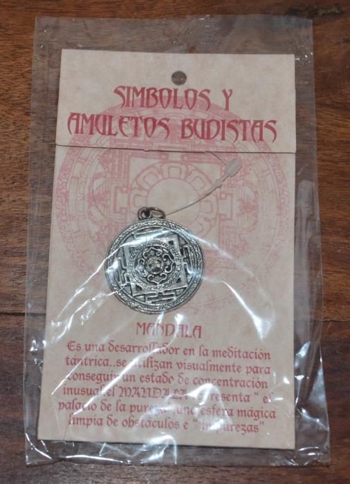 Símbolo Budista Mandala - Pendente para Colar