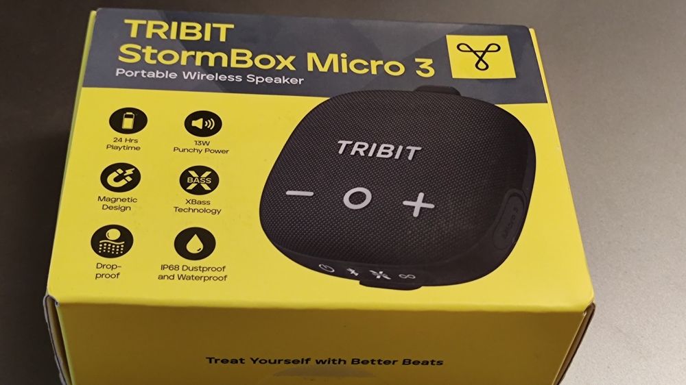 Супер Басс 13W Tribit Stormbox micro 3 - колонка дуже портативна