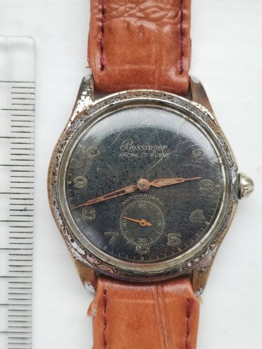 Часы наручные Bossinoer , Швейцарии. Старые. На ходу.