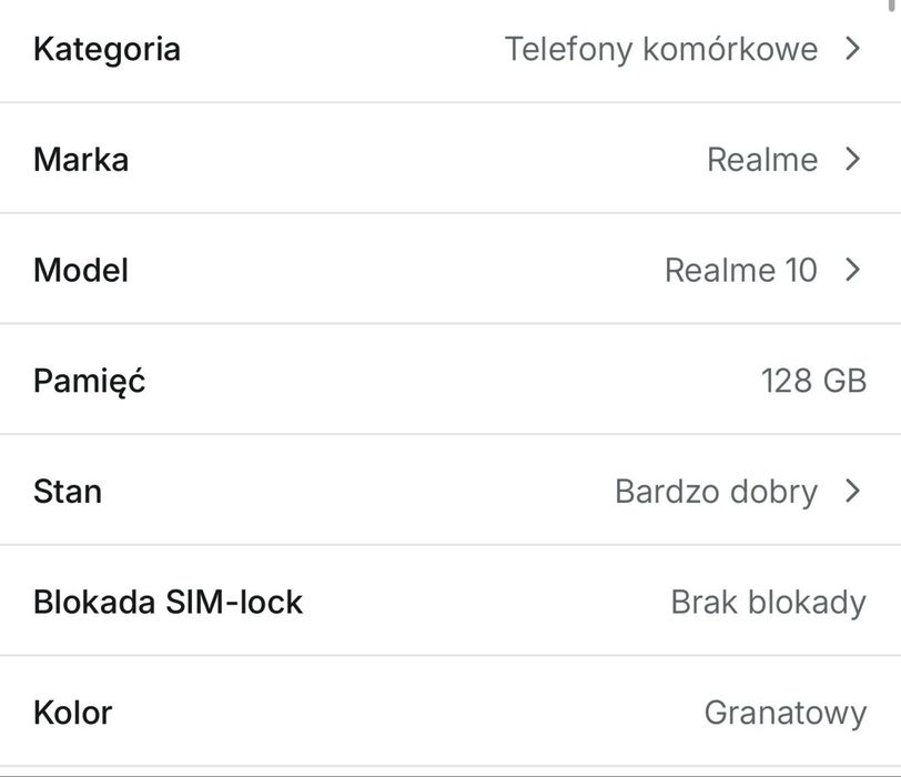 Smartfon realme 10