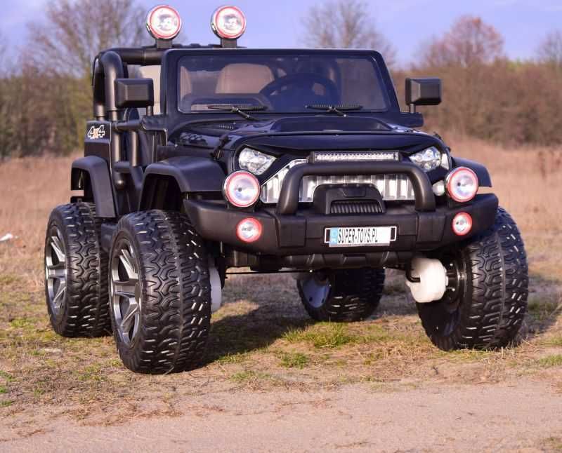 BAWIBUS.PL auto samochód na akumulator JEEP 4x4 autko dla dzieci