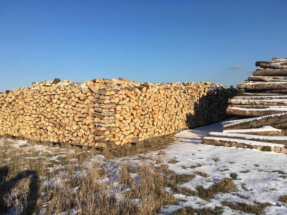 Sprzedam drewno opałowe kominkowe brzoza olcha sosna świerk rąbane