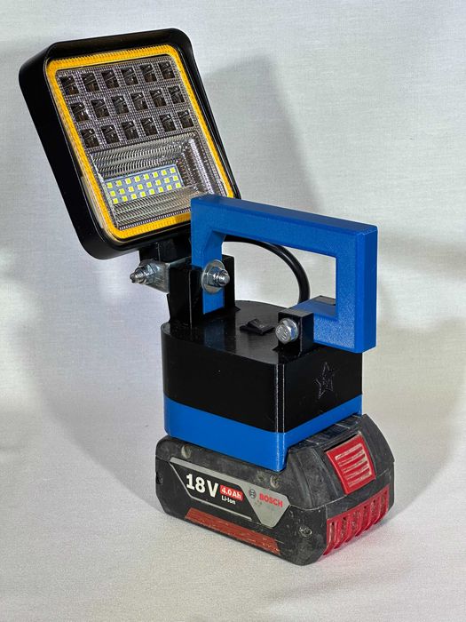 Lampa Led do Bosch 18V Zabezpieczenie