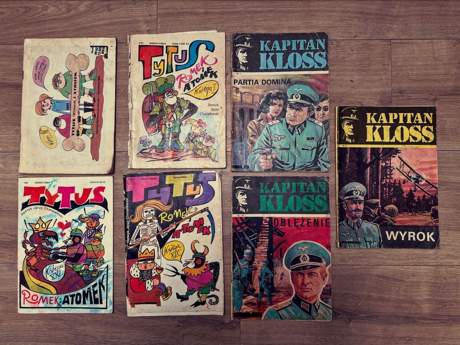 Komiksy Tytus Romek i Atomek, Kapitan Kloss