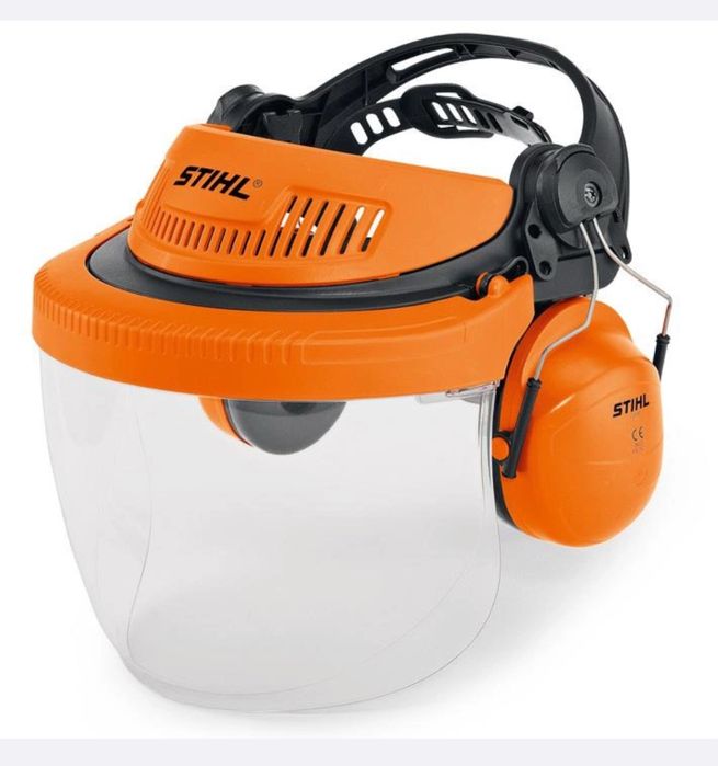Komplet przyłbica osłona przeciwodpryskowa i nauszniki Stihl G500