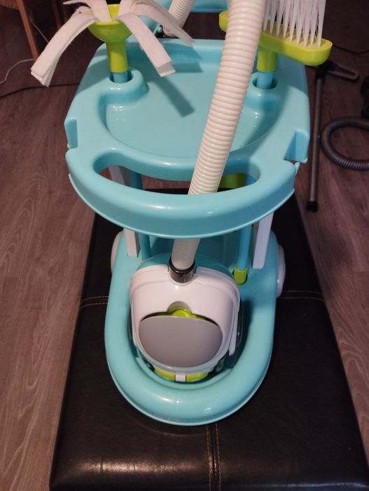 Mini Aspirador de brincar com pilhas