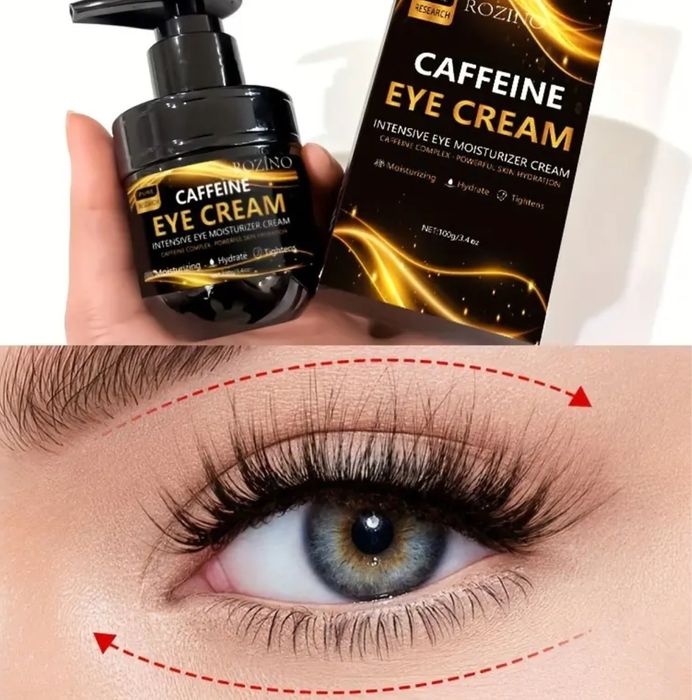 Набір кремів догляду за шкірою обличя Rozino ретинол+кофеїн+колаген