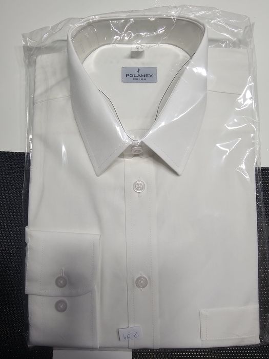 Koszula męska biała Polanex slim