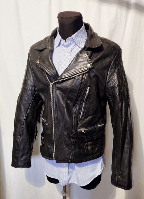 Куртка-косуха мужская  з бахромой р. M