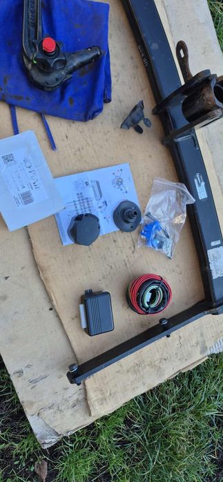 Hak holowniczy odpinany komplet westfalia audi a6 c7 a7 c7