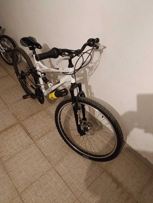 Bicicleta berg com amortecedor central