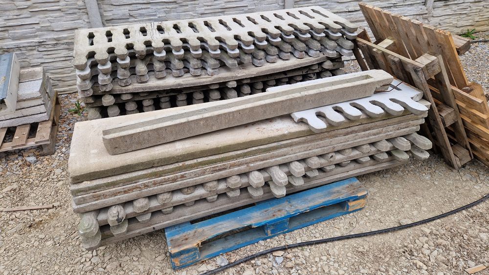 Gruz płyty ogrodzeniowe