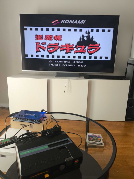 Castlevania Famicom Disk System Nes Pegasus CIB