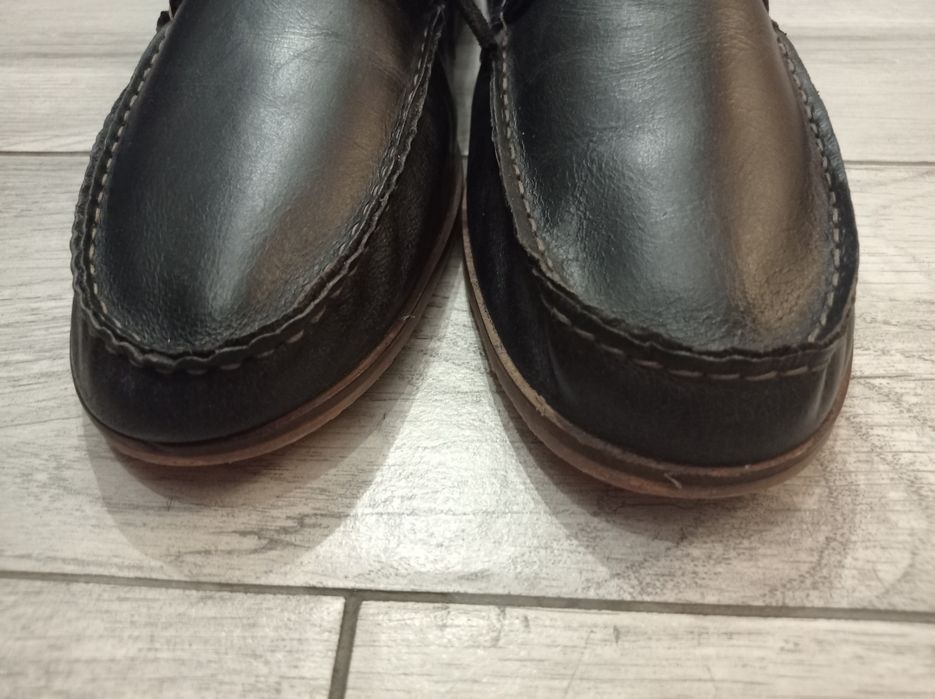 Чоловічі шкіряні туфлі, мокасини, топсайдери, Next, 44 р.