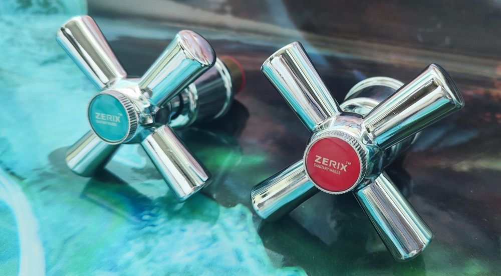 Ручки з кран буксами Zerix Handles SET-A722