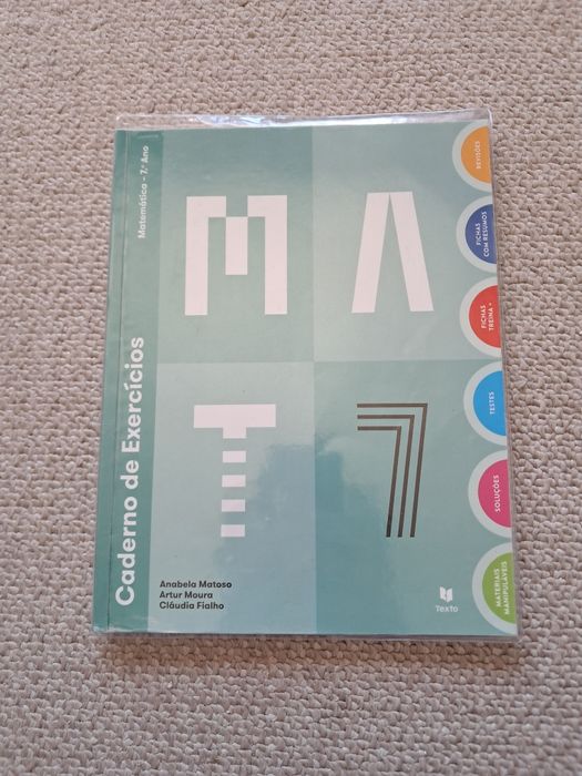 Caderno de atividades de Matemática "Matemática 7"