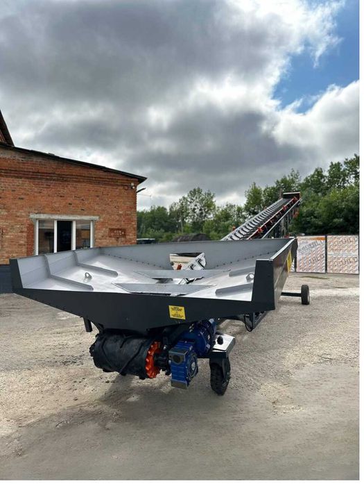 Розвантажувач зерновозів, завантажувач барж, суден, ленточный конвейер