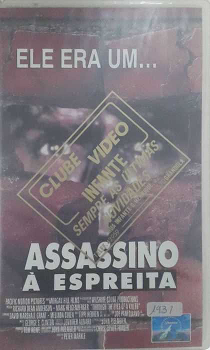 27° Pack de 8 filmes VHS.