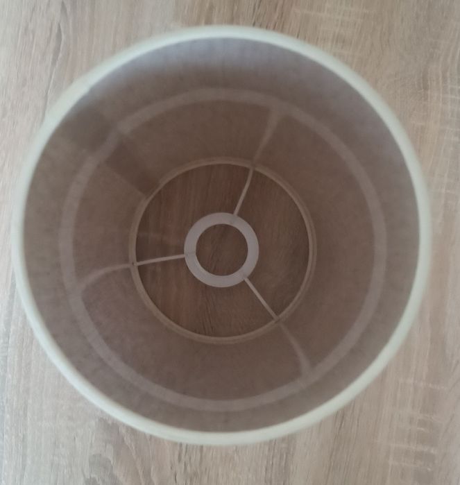 Abażur tuba boho juta 35 cm, nowy. klosz