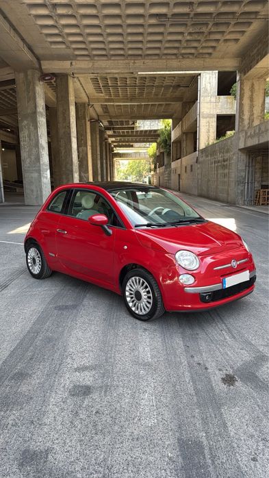 Vendo fiat 500 vermelho
