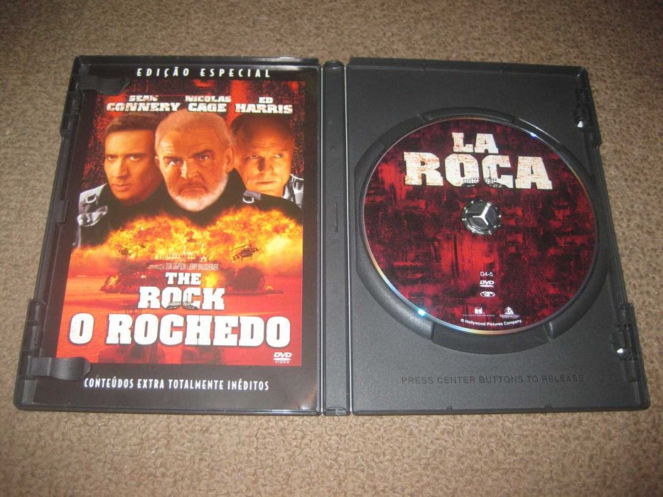 DVD "O Rochedo" com Sean Connery