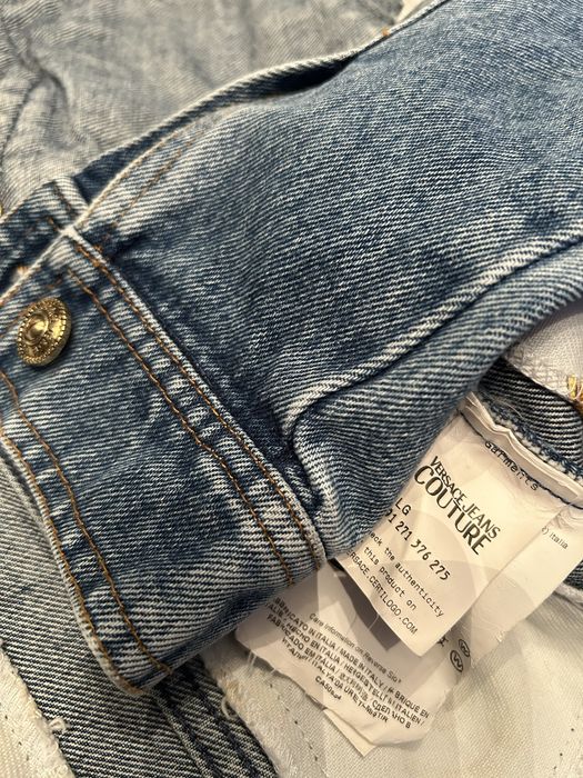 Kurtka jeans Versace Jeans Couture-unikat r.M/L